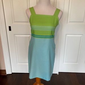 GAP Blue Green Dress 4 Casual
